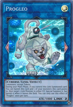 Progleo (Legacy of the Duelist: Link Evolution) (LOD2-EN001) - Yu-Gi-Oh! Video Game Promotional Cards Unlimited