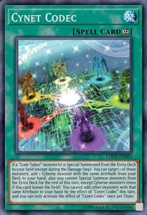 Cynet Codec (Legacy of the Duelist: Link Evolution) (LOD2-EN003) - Yu-Gi-Oh! Video Game Promotional Cards Unlimited