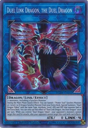 Duel Link Dragon, the Duel Dragon (SR) (YCSW-EN012) - Yu-Gi-Oh! Championship Series Prize Cards Limited