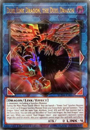 Duel Link Dragon, the Duel Dragon (UR) (YCSW-EN012) - Yu-Gi-Oh! Championship Series Prize Cards Limited