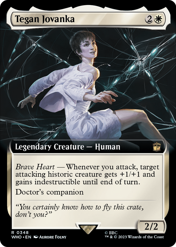 Tegan Jovanka (Extended Art) (WHO-348) - Doctor Who: (Extended Art) Foil