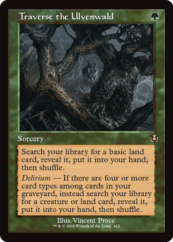 Traverse the Ulvenwald (Retro Frame) (INR-422) - Innistrad Remastered Foil