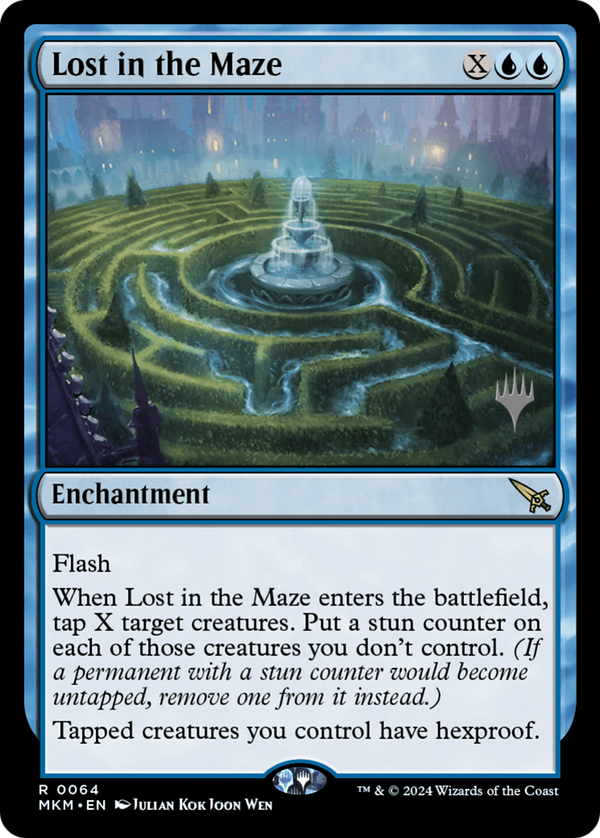 Lost in the Maze (PPMKM-064) - Murders at Karlov Manor Promos Foil