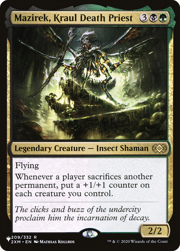 Mazirek, Kraul Death Priest (LIST-2XM-209) - The List