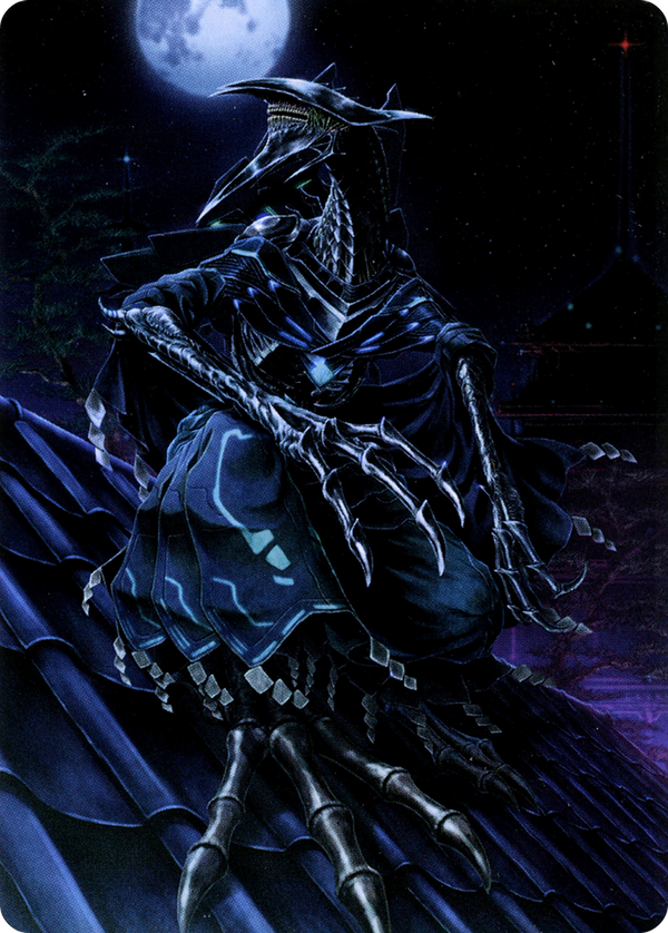 Jin-Gitaxias, Progress Tyrant // Jin-Gitaxias, Progress Tyrant (ANEO-052) - Neon Dynasty Art Series (Borderless) Foil