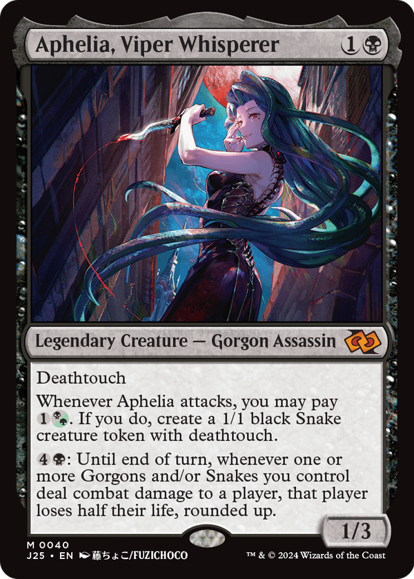 Aphelia, Viper Whisperer (Anime) (J25-040) - Foundations Jumpstart