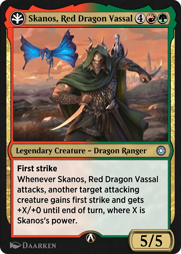 Skanos, Red Dragon Vassal (HBG-18R) - Alchemy Horizons: Baldur's Gate