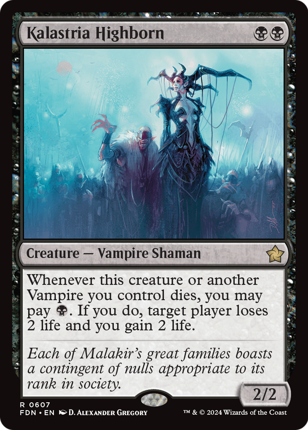 Kalastria Highborn (0607) (FDN-607) - Foundations