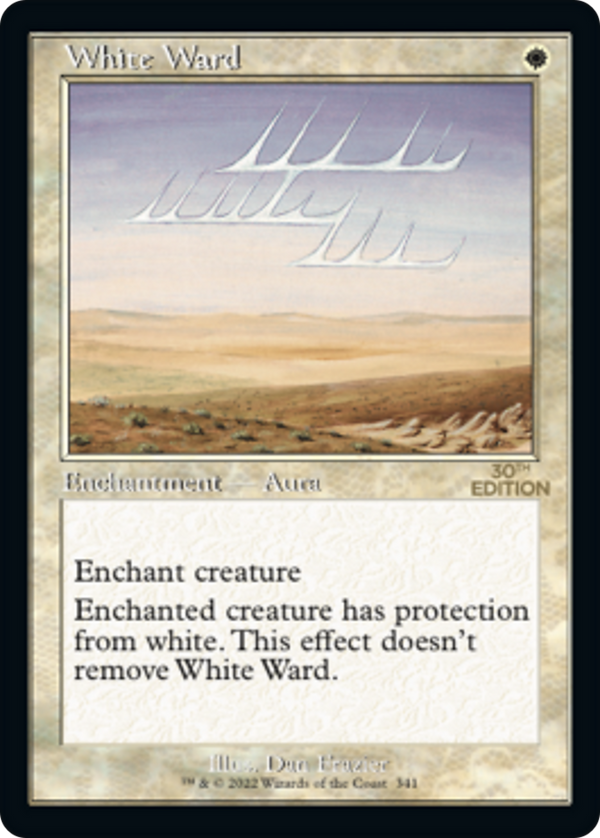 White Ward (Retro Frame) (30A-341) - 30th Anniversary Edition