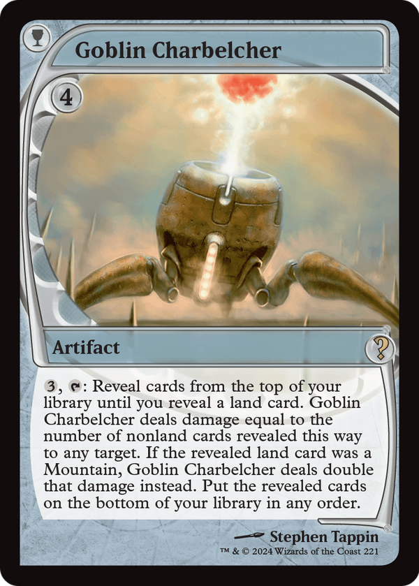 Goblin Charbelcher (Future Sight) (MB2-221) - Mystery Booster 2