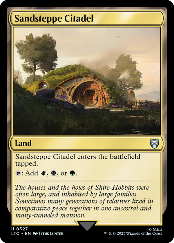 Sandsteppe Citadel (LTC-327) - Tales of Middle-earth Commander