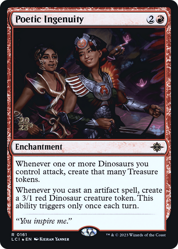 Poetic Ingenuity (PRE-161) - The Lost Caverns of Ixalan Promos Foil