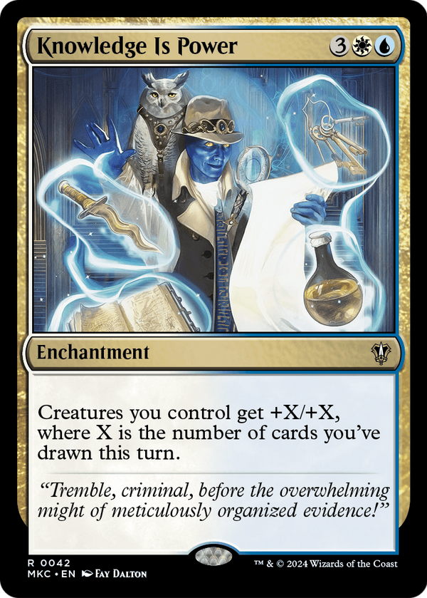 Knowledge is Power (MKC-042) - Murders at Karlov Manor Commander