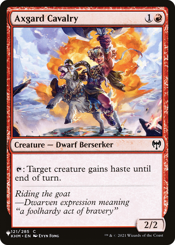 Axgard Cavalry (LIST-KHM-121) - The List