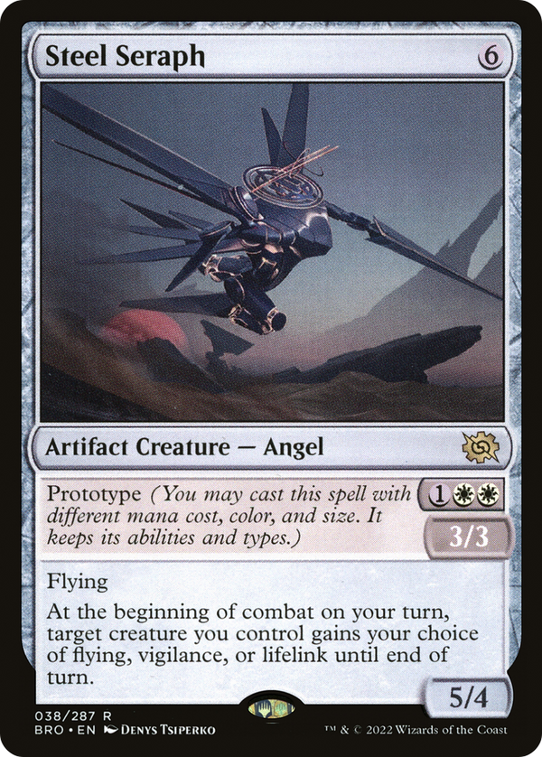 Steel Seraph (BRO-038) - The Brothers' War