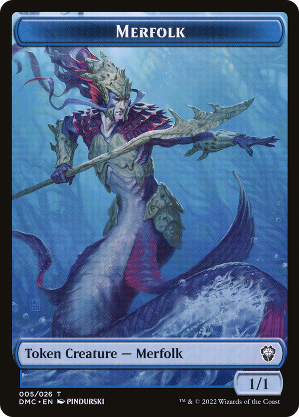 Merfolk (TDMU-005) - Dominaria United Tokens