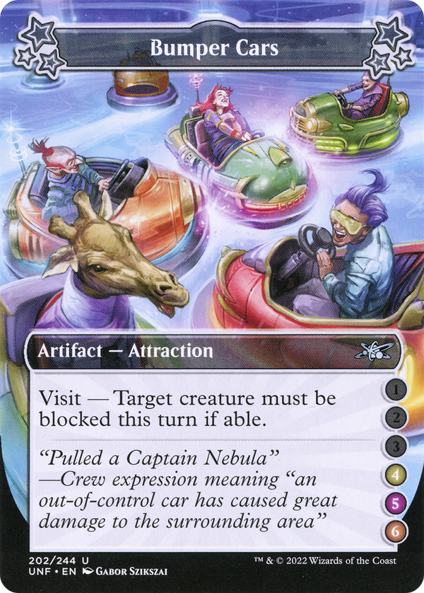 Bumper Cars (4-5-6) (UNF-202) - Unfinity Foil