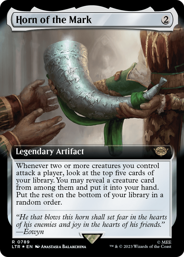 Horn of the Mark (Extended Art) (Surge Foil) (LTR-789) - The Lord of the Rings: Tales of Middle-earth: (Extended Art) Foil