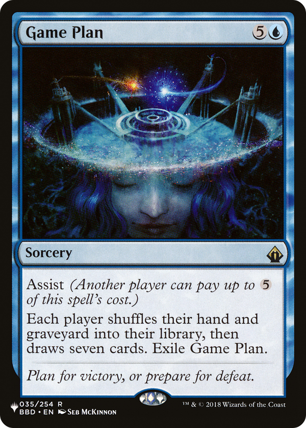 Game Plan (LIST-BBD-35) - The List
