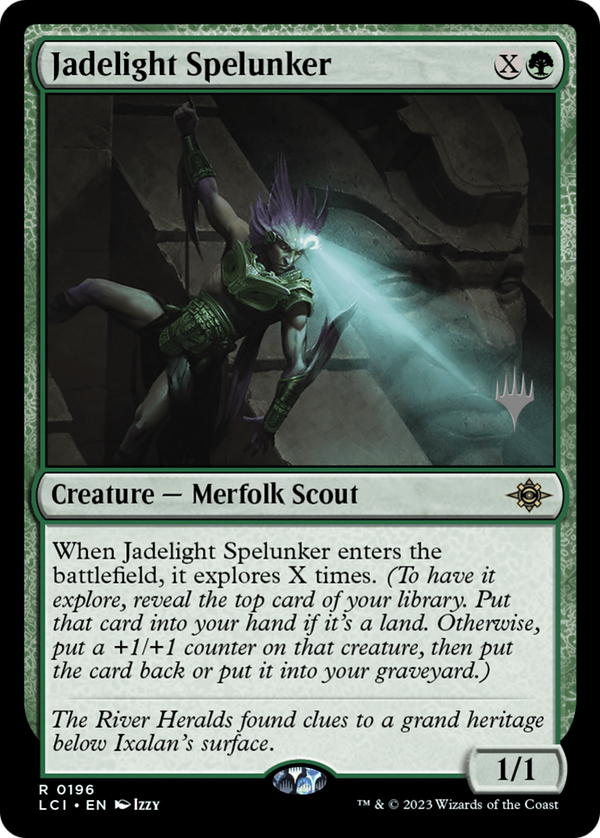 Jadelight Spelunker (PPLCI-196) - The Lost Caverns of Ixalan Promos Foil
