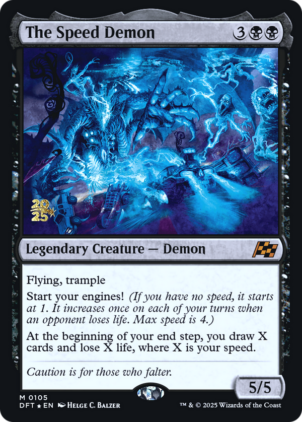 The Speed Demon (PRE-105) - Prerelease Cards Foil