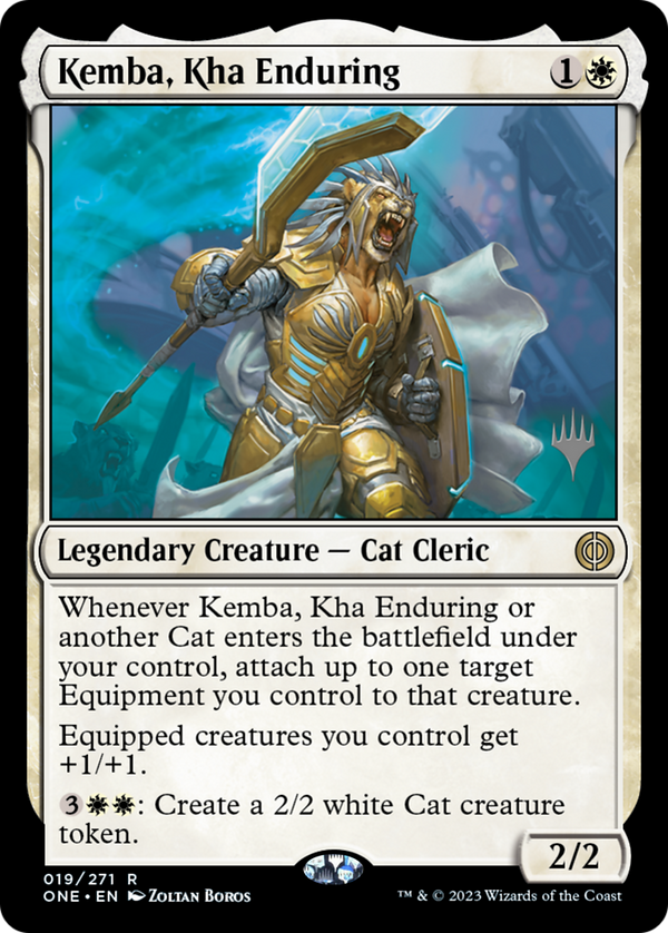 Kemba, Kha Enduring (PPONE-019) - Phyrexia: All Will Be One Promos