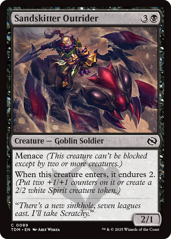 Sandskitter Outrider (TDM-089) - Tarkir: Dragonstorm