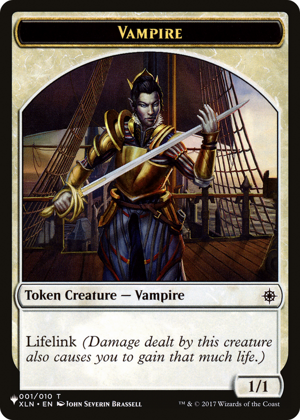 Vampire (PLST-TXLN-1) - The List
