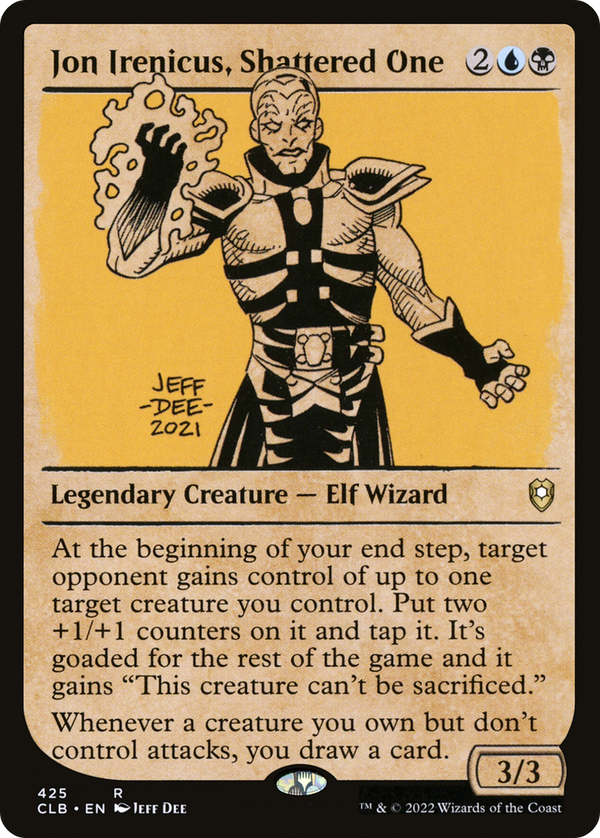 Jon Irenicus, Shattered One (Showcase) (CLB-425) - Commander Legends: Battle for Baldur's Gate: (Showcase)