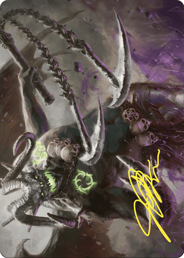 Archfiend of Despair // Archfiend of Despair (ACMM-012) - Commander Masters Art Series (Borderless)