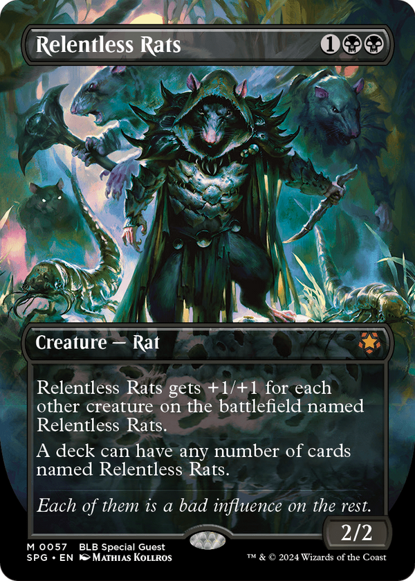 Relentless Rats (Borderless) (SPG-057) - Special Guests