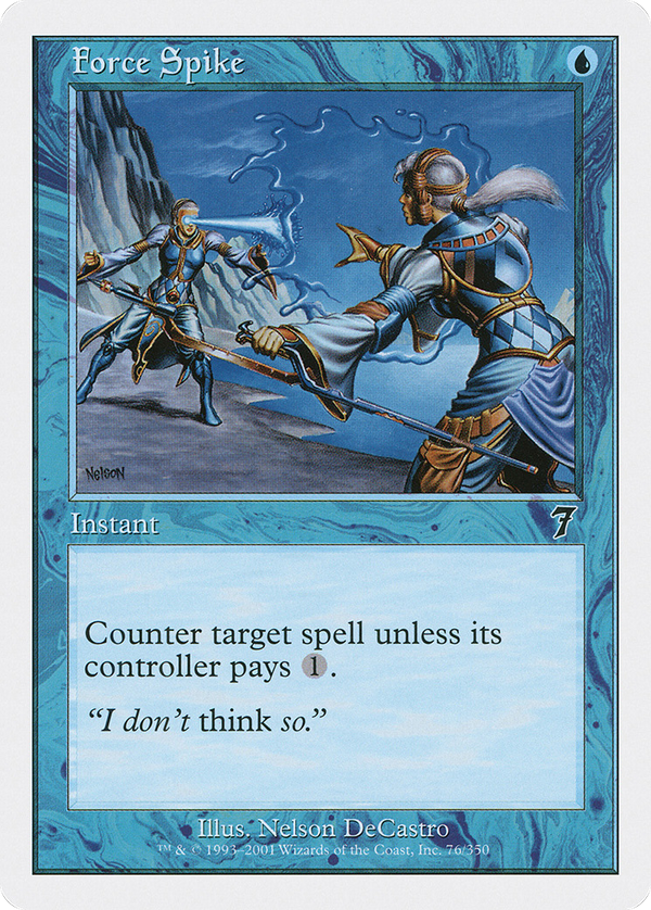 Force Spike (7ED-076) - 7th Edition