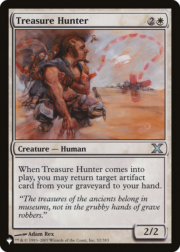 Treasure Hunter (LIST-10E-52) - The List