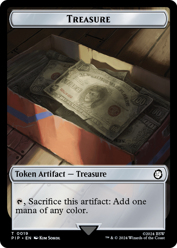 Treasure (TPIP-019) - Fallout Tokens Foil