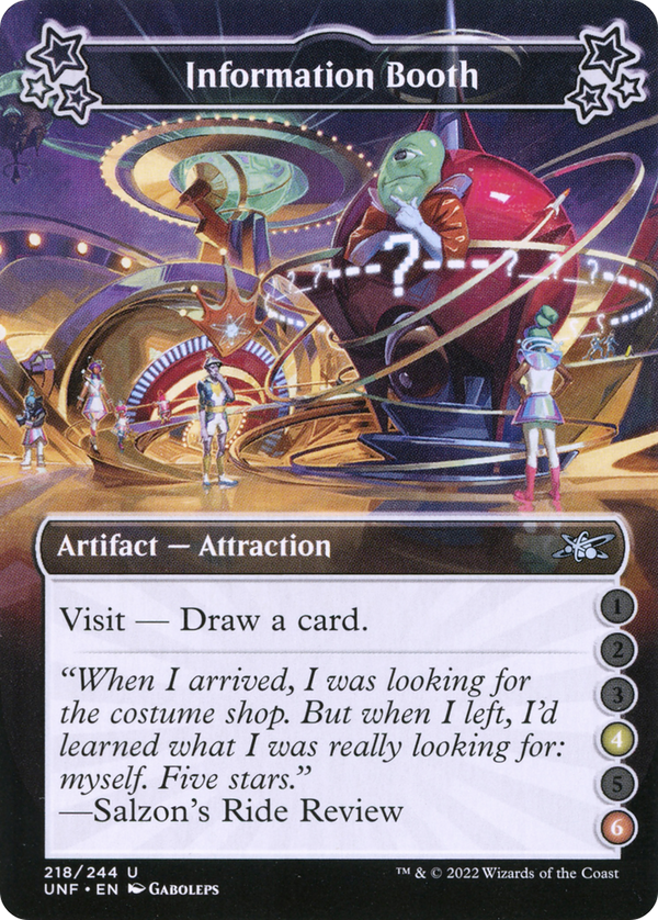 Information Booth (4-6) (UNF-218) - Unfinity Foil