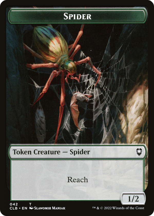 Spider (TCLB-042) - Battle for Baldur's Gate Tokens
