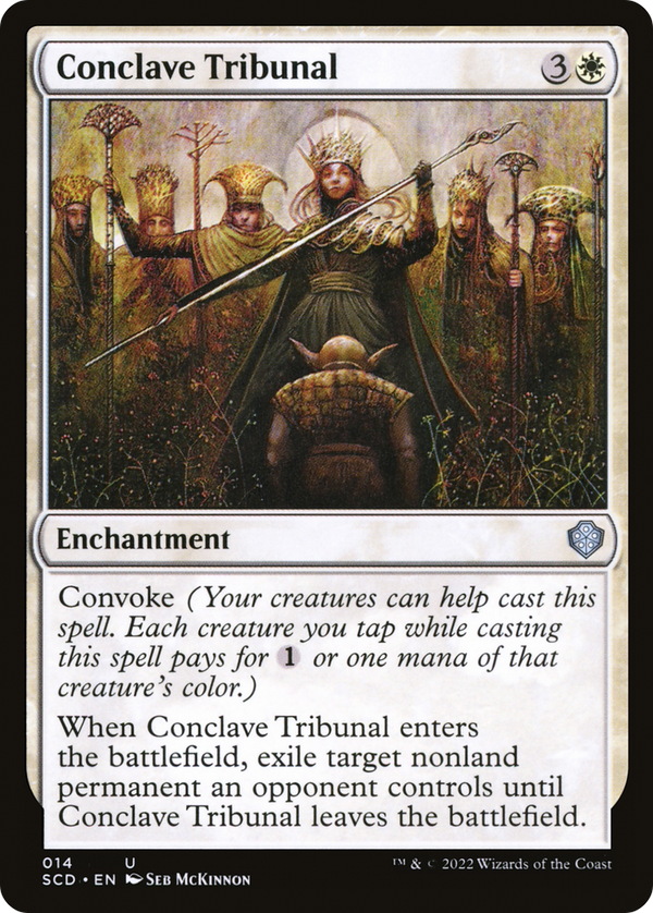 Conclave Tribunal (SCD-014) - Starter Commander Decks