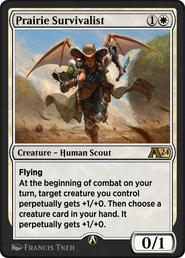 Prairie Survivalist (YOTJ-001) - Alchemy: Outlaws of Thunder Junction