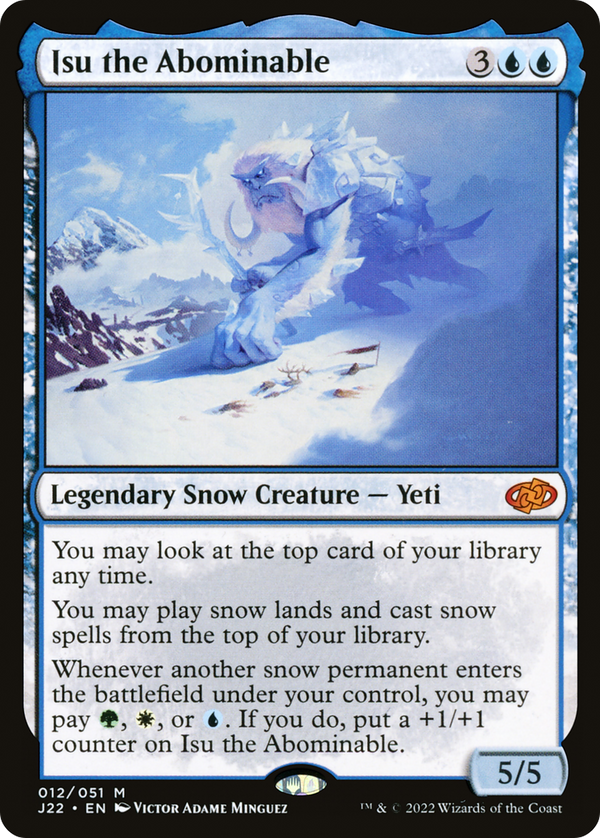 Isu the Abominable (J22-012) - Jumpstart 2022: (snow)