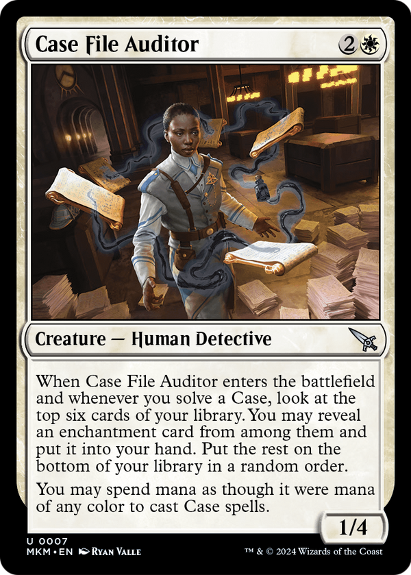 Case File Auditor (b) (MKM-007) - Murders at Karlov Manor