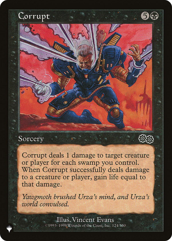 Corrupt (LIST-USG-124) - The List