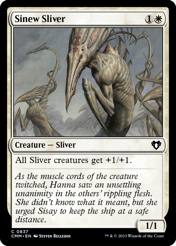 Sinew Sliver (CMM-837) - Commander Masters