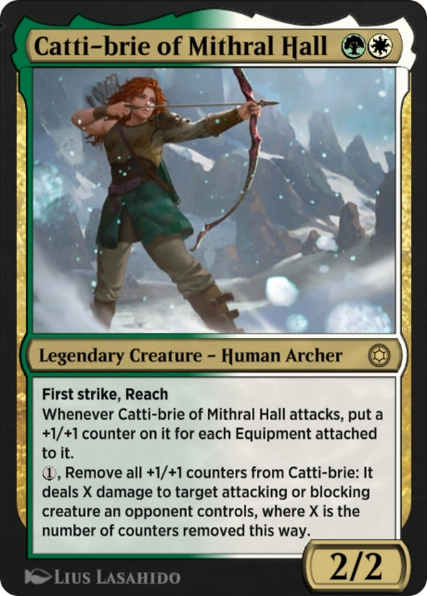 Catti-brie of Mithral Hall (HBG-233) - Alchemy Horizons: Baldur's Gate