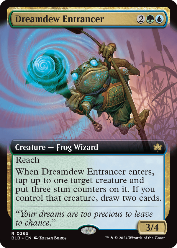Dreamdew Entrancer (Extended Art) (BLB-365) - Bloomburrow: (Extended Art) Foil