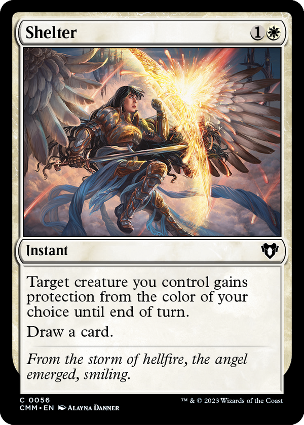 Shelter (CMM-056) - Commander Masters