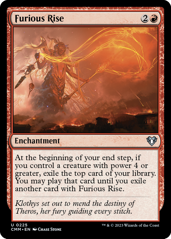 Furious Rise (CMM-225) - Commander Masters