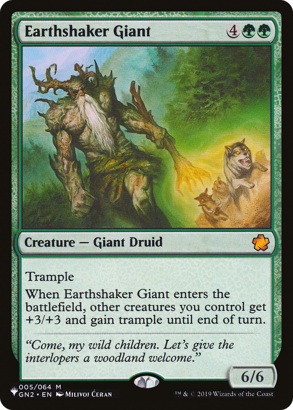 Earthshaker Giant (LIST-GN2-5) - The List