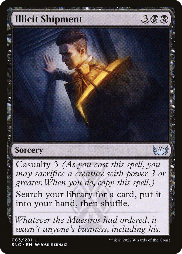 Illicit Shipment (SNC-083) - Streets of New Capenna Foil