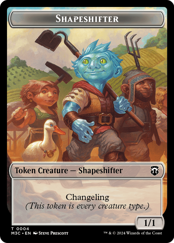 Shapeshifter (TM3C-004) - Modern Horizons 3 Commander Tokens Foil