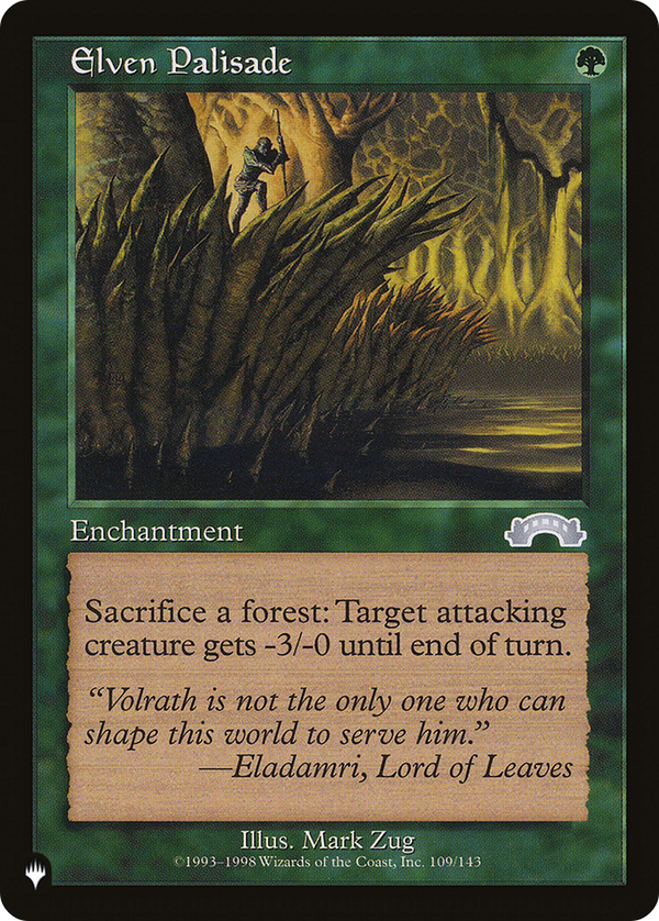 Elven Palisade (LIST-EXO-109) - The List